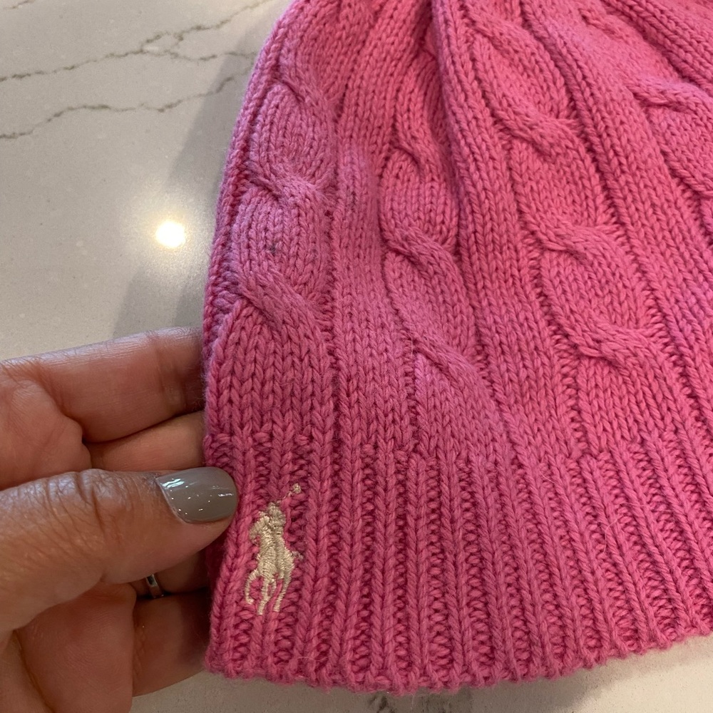 Ralph Lauren Polo partial wool cap